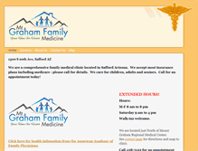 Tablet Screenshot of mountgrahamfamilypractice.com